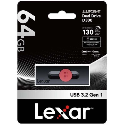 Флеш-пам'ять (накопичувач USB) USB3.2 64GB LJDD300064G-BNBNG LEXAR