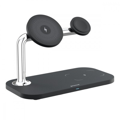 Бездротовий зарядний пристрій Proove Magnetic Field 3 in 1 (WSMF15010001) Black Бездротовий зарядний пристрій Proove Magnetic Field 3 in 1 (WSMF15010001) Black