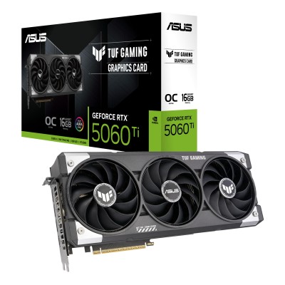 Відеокарта ASUS GeForce RTX 5060 Ti 16GB GDDR7 OC TUF-RTX5060TI-O16G-GAMING (90YV0MG0-M0NA00) Відеокарта ASUS GeForce RTX 5060 Ti 16GB GDDR7 OC TUF-RTX5060TI-O16G-GAMING (90YV0MG0-M0NA00)