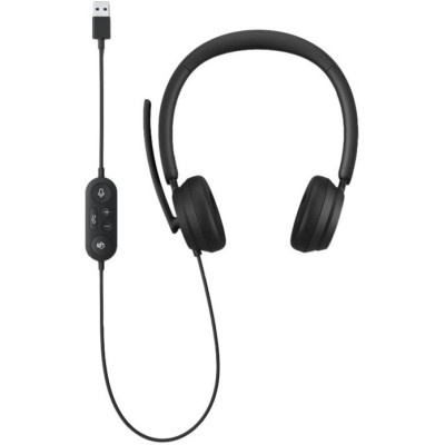 Гарнітура для ПК Microsoft Modern USB HDWR (6ID-00021) чорний