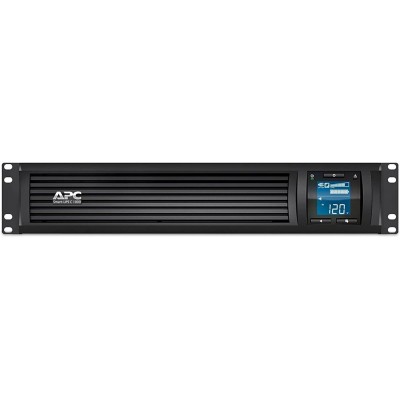 Джерело безперебійного живлення APC Smart-UPS C 1000VA/600W, RM 2U, LCD, USB, SmartConnect, 4xC13 (SMC1000I-2UC)