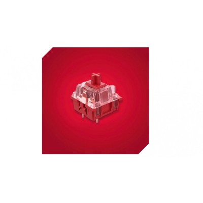 Клавіатура механічна HyperX Alloy Origins Core PBT 87key, Red, USB-A, EN/UA, RGB, чорний (639N7AA)