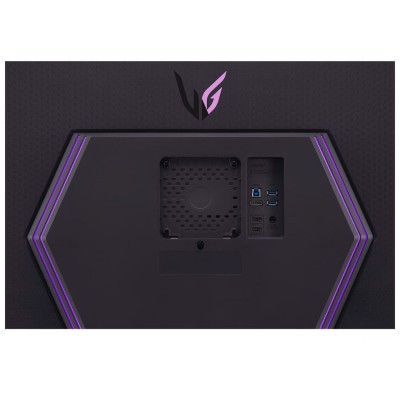 Монітор LG 31.5" 32GR93U-B 2xHDMI, DP, USB, Audio, IPS, 3840x2160, 144Hz, 1ms, DCI-P3 95%, G-SYNC, FreeSync, Pivot, HDR400