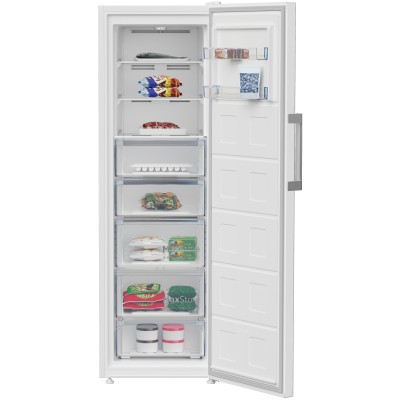 Морозильна камера Beko, 187x61x71, 286л, 1дв., A+, NF, білий (B1RFNE313W) Морозильна камера Beko, 187x61x71, 286л, 1дв., A+, NF, білий (B1RFNE313W)
