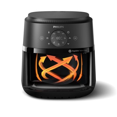 Мультипіч Philips Ovi Dual Steam 1500Вт, чаша-4.2л, сенсорне управл., 13 авто. программ, пластик, чорний (NA229/00) Мультипіч Philips Ovi Dual Steam 1500Вт, чаша-4.2л, сенсорне управл., 13 авто. программ, пластик, чорний (NA229/00)