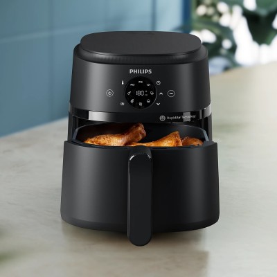 Мультипіч Philips Ovi Dual Steam 1500Вт, чаша-4.2л, сенсорне управл., 13 авто. программ, пластик, чорний (NA229/00) Мультипіч Philips Ovi Dual Steam 1500Вт, чаша-4.2л, сенсорне управл., 13 авто. программ, пластик, чорний (NA229/00)