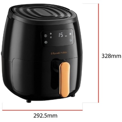Мультипіч Russell Hobbs SatisFry Air Large, 1650Вт, чаша-5л, сенсорне керув., алюміній/пластик, чорно-мідний (26510-56) Мультипіч Russell Hobbs SatisFry Air Large, 1650Вт, чаша-5л, сенсорне керув., алюміній/пластик, чорно-мідний (26510-56)