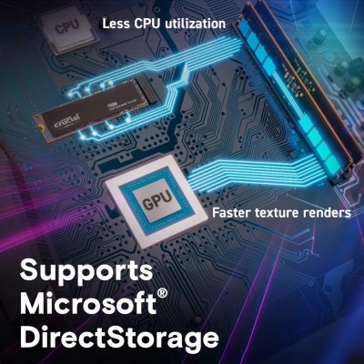 Накопичувач SSD Crucial M.2 1TB PCIe 4.0 T500 (CT1000T500SSD8) Накопичувач SSD Crucial M.2 1TB PCIe 4.0 T500 (CT1000T500SSD8)