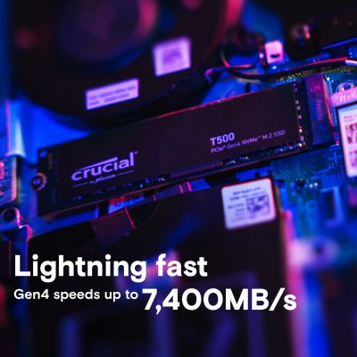 Накопичувач SSD Crucial M.2 2TB PCIe 4.0 T500 (CT2000T500SSD8) Накопичувач SSD Crucial M.2 2TB PCIe 4.0 T500 (CT2000T500SSD8)