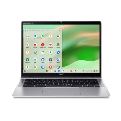 Ноутбук Acer Chromebook Spin CP314-2HN 14" WUXGA IPS Touch, Intel i3-N305, 8GB, F256GB, UMA, ChromeOS, сріблястий (NX.KYJEU.001) Ноутбук Acer Chromebook Spin CP314-2HN 14" WUXGA IPS Touch, Intel i3-N305, 8GB, F256GB, UMA, ChromeOS, сріблястий (NX.KYJEU.001)