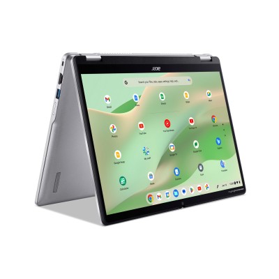 Ноутбук Acer Chromebook Spin CP314-2HN 14" WUXGA IPS Touch, Intel i3-N305, 8GB, F256GB, UMA, ChromeOS, сріблястий (NX.KYJEU.001) Ноутбук Acer Chromebook Spin CP314-2HN 14" WUXGA IPS Touch, Intel i3-N305, 8GB, F256GB, UMA, ChromeOS, сріблястий (NX.KYJEU.001)
