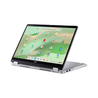 Ноутбук Acer Chromebook Spin CP314-2HN 14" WUXGA IPS Touch, Intel i3-N305, 8GB, F256GB, UMA, ChromeOS, сріблястий (NX.KYJEU.001) Ноутбук Acer Chromebook Spin CP314-2HN 14" WUXGA IPS Touch, Intel i3-N305, 8GB, F256GB, UMA, ChromeOS, сріблястий (NX.KYJEU.001)