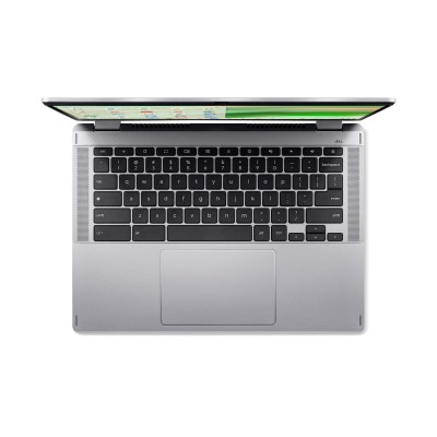 Ноутбук Acer Chromebook Spin CP314-2HN 14" WUXGA IPS Touch, Intel i3-N305, 8GB, F256GB, UMA, ChromeOS, сріблястий (NX.KYJEU.001) Ноутбук Acer Chromebook Spin CP314-2HN 14" WUXGA IPS Touch, Intel i3-N305, 8GB, F256GB, UMA, ChromeOS, сріблястий (NX.KYJEU.001)