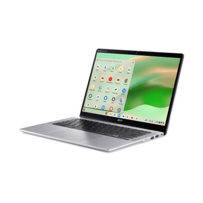 Ноутбук Acer Chromebook Spin CP314-2HN 14" WUXGA IPS Touch, Intel i3-N305, 8GB, F256GB, UMA, ChromeOS, сріблястий (NX.KYJEU.001) Ноутбук Acer Chromebook Spin CP314-2HN 14" WUXGA IPS Touch, Intel i3-N305, 8GB, F256GB, UMA, ChromeOS, сріблястий (NX.KYJEU.001)