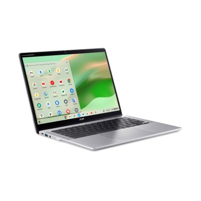 Ноутбук Acer Chromebook Spin CP314-2HN 14" WUXGA IPS Touch, Intel i3-N305, 8GB, F256GB, UMA, ChromeOS, сріблястий (NX.KYJEU.001) Ноутбук Acer Chromebook Spin CP314-2HN 14" WUXGA IPS Touch, Intel i3-N305, 8GB, F256GB, UMA, ChromeOS, сріблястий (NX.KYJEU.001)