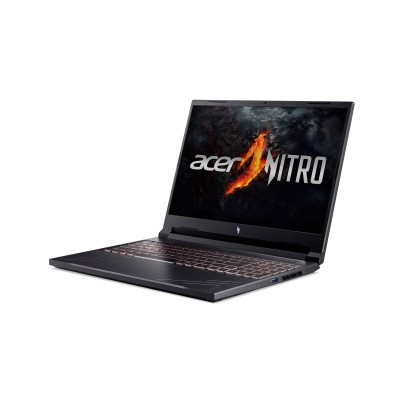 Ноутбук Acer Nitro V 16 ANV16-41 16" WUXGA IPS, AMD R7-8845HS, 16GB, F1TB, NVD4050-6, Lin, чорний (NH.QRVEU.00A)