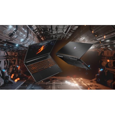 Ноутбук Acer Nitro V 16 ANV16-71 16" WUXGA IPS, Intel i7-14650HX, 16GB, F1TB, NVD4050-6, Lin, чорний (NH.QTREU.004)