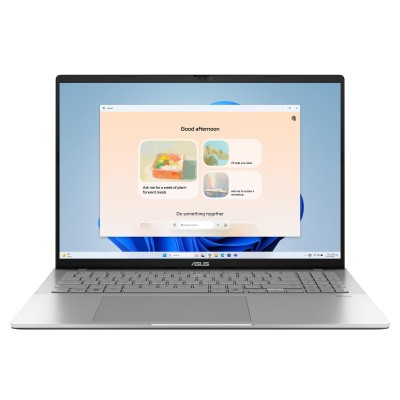 Ноутбук ASUS Vivobook S16 S3607CA-RP008 16" WUXGA IPS, Intel Ultra 7 255H, 16GB, F1TB, UMA, NoOS, Сріблястий (90NB16I1-M00090) Ноутбук ASUS Vivobook S16 S3607CA-RP008 16" WUXGA IPS, Intel Ultra 7 255H, 16GB, F1TB, UMA, NoOS, Сріблястий (90NB16I1-M00090)