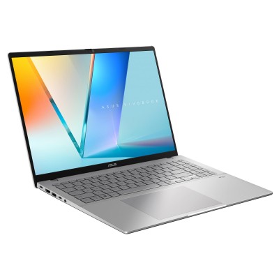 Ноутбук ASUS Vivobook S16 S3607CA-RP008 16" WUXGA IPS, Intel Ultra 7 255H, 16GB, F1TB, UMA, NoOS, Сріблястий (90NB16I1-M00090) Ноутбук ASUS Vivobook S16 S3607CA-RP008 16" WUXGA IPS, Intel Ultra 7 255H, 16GB, F1TB, UMA, NoOS, Сріблястий (90NB16I1-M00090)