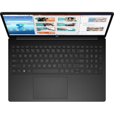 Ноутбук HP 15-fc0106ua 15.6" FHD IPS AG, AMD R5-7520U, 16GB, F512GB, UMA, DOS, чорний (B4LX7EA)