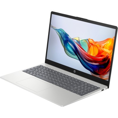 Ноутбук HP 15-fc0111ua 15.6" FHD IPS AG, AMD R7-7730U, 16GB, F1024GB, UMA, DOS, сріблястий (B4LY2EA)
