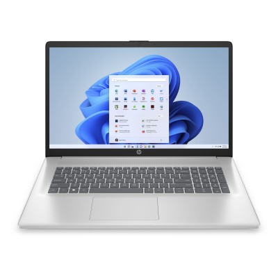 Ноутбук HP 17-cn3002ua 17.3" FHD IPS AG, Intel i7-1355U, 16GB, F1024GB, UMA, DOS, сріблястий (826W1EA) Ноутбук HP 17-cn3002ua 17.3" FHD IPS AG, Intel i7-1355U, 16GB, F1024GB, UMA, DOS, сріблястий (826W1EA)