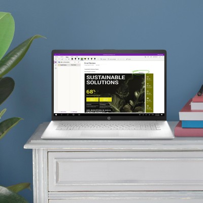 Ноутбук HP 17-cn3002ua 17.3" FHD IPS AG, Intel i7-1355U, 16GB, F1024GB, UMA, DOS, сріблястий (826W1EA) Ноутбук HP 17-cn3002ua 17.3" FHD IPS AG, Intel i7-1355U, 16GB, F1024GB, UMA, DOS, сріблястий (826W1EA)