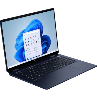 Ноутбук HP OmniBook Ultra Flip x360 14" 2.8K OLED Touch, Intel U7-256V, 16GB, F1024GB, UMA, Win11, синій (B9PD4EA)