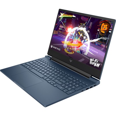 Ноутбук HP Victus 15-fb3021ua 15.6" FHD IPS AG, AMD R5-8645HS, 16GB, F512GB, NVD3050-6, DOS, синій (BF1P1EA) Ноутбук HP Victus 15-fb3021ua 15.6" FHD IPS AG, AMD R5-8645HS, 16GB, F512GB, NVD3050-6, DOS, синій (BF1P1EA)
