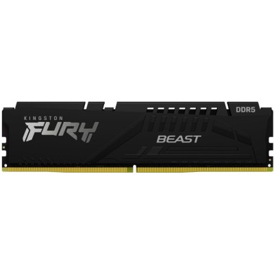 Пам'ять ПК Kingston DDR5 16GB KIT (8GBx2) 6000 FURY Beast Black EXPO (KF560C36BBEK2-16)