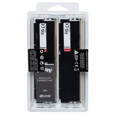 Пам'ять ПК Kingston DDR5 32GB KIT (16GBx2) 6000 FURY Beast EXPO (KF560C36BBE2K2-32) Пам'ять ПК Kingston DDR5 32GB KIT (16GBx2) 6000 FURY Beast EXPO (KF560C36BBE2K2-32)