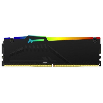 Пам'ять ПК Kingston DDR5 64GB KIT (32GBx2) 5200 FURY Beast RGB (KF552C40BB2AK2-64)