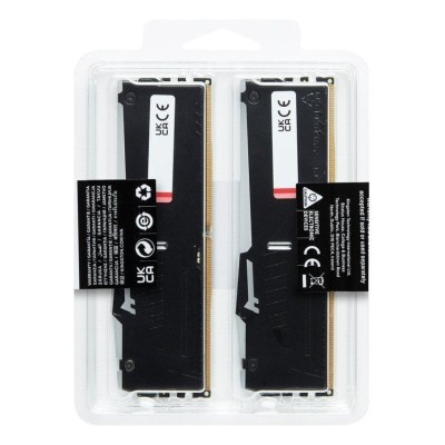 Пам'ять ПК Kingston DDR5 64GB KIT (32GBx2) 5200 FURY Beast RGB (KF552C40BB2AK2-64)
