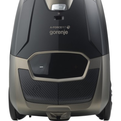 Пилосос Gorenje мішковий, 890Вт, 4л, HEPA, телескоп, LED-дисплей, турбощітка, чорний (VCE48AFBKGO) Пилосос Gorenje мішковий, 890Вт, 4л, HEPA, телескоп, LED-дисплей, турбощітка, чорний (VCE48AFBKGO)
