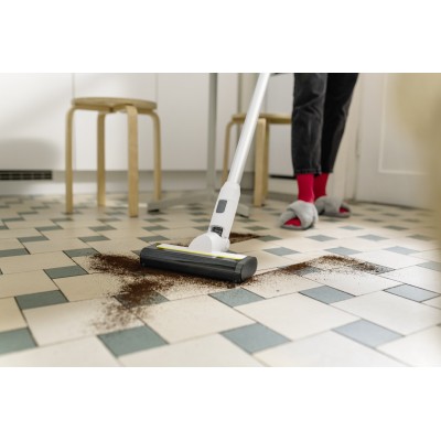 Пилосос Karcher безпровідний KVA 2, конт пил -0.6л, автон. робота до 40хв, вага-2.06кг, білий (1.198-730.0)