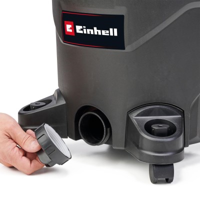 Пилосос професійний Einhell 1930 А, 1500 Вт, пластик 30 л, 190 мбар, шланг 2.5 м, кабель 3 м, розетка 2 кВт, 4.7 кг (2342490) Пилосос професійний Einhell 1930 А, 1500 Вт, пластик 30 л, 190 мбар, шланг 2.5 м, кабель 3 м, розетка 2 кВт, 4.7 кг (2342490)