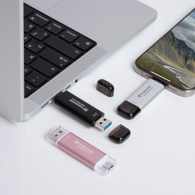 Портативний SSD Transcend 1TB USB 3.1 Gen 2 Type-A + Type-C ESD310 Чорний (TS1TESD310C) Портативний SSD Transcend 1TB USB 3.1 Gen 2 Type-A + Type-C ESD310 Чорний (TS1TESD310C)