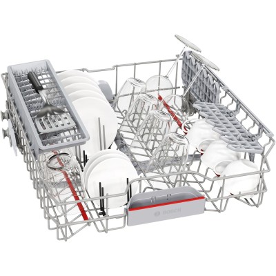Посудомийна машина Bosch, 12компл., A++, 60см, дисплей, чорний (SMS4IKC62T)