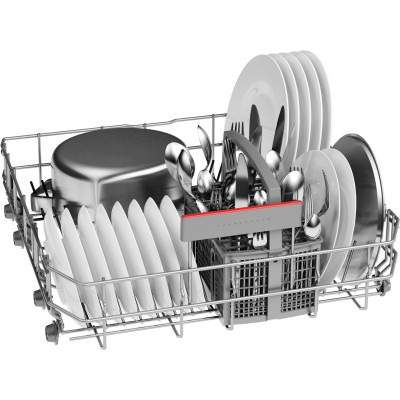 Посудомийна машина Bosch, 12компл., A++, 60см, дисплей, чорний (SMS4IKC62T)
