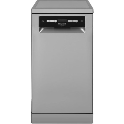 Посудомийна машина Hotpoint, 10компл., A+++, 45см, дисплей, нерж (HSFO3T235WCX)