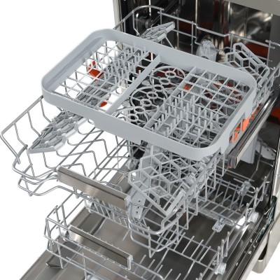 Посудомийна машина Hotpoint, 10компл., A+++, 45см, дисплей, нерж (HSFO3T235WCX)