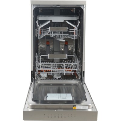 Посудомийна машина Hotpoint, 10компл., A+++, 45см, дисплей, нерж (HSFO3T235WCX)