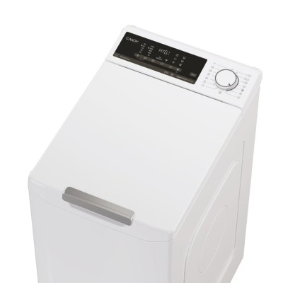 Пральна машина Candy вертикальна, 6кг, 1200, A+++, 60см, дисплей, інвертор, білий (TCA264TM5-S) Пральна машина Candy вертикальна, 6кг, 1200, A+++, 60см, дисплей, інвертор, білий (TCA264TM5-S)