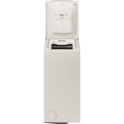 Пральна машина Whirlpool вертикальна, 6кг, 1200, A+++, 60см, дисплей, інвертор, білий (TDLRB6241BSUA)
