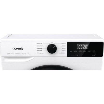 Прально-сушильна машина Gorenje фронтальна, 8(5)кг, 1400, A+, 55см, дисплей, пара, інвертор, білий (W3D2A854ADS) Прально-сушильна машина Gorenje фронтальна, 8(5)кг, 1400, A+, 55см, дисплей, пара, інвертор, білий (W3D2A854ADS)