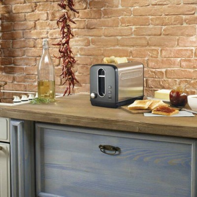 Тостер Gorenje, 950Вт, функц. розморожування, автовідключення, пластик + металл, чорний (T1100CLBK) Тостер Gorenje, 950Вт, функц. розморожування, автовідключення, пластик + металл, чорний (T1100CLBK)