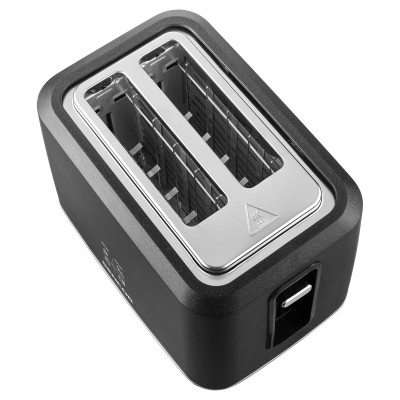 Тостер Sencor 1080Вт, підігрів, розморожування, сенс. керування, LED, пластик, чорний (STS0600BK) Тостер Sencor 1080Вт, підігрів, розморожування, сенс. керування, LED, пластик, чорний (STS0600BK)