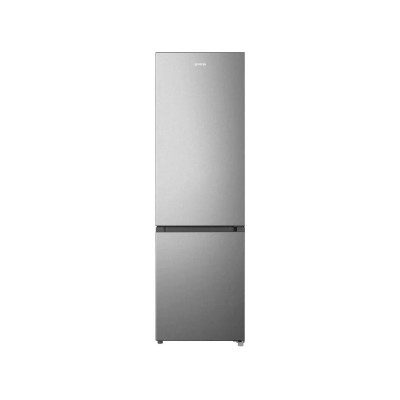 Холодильник з нижн. мороз. камерою Gorenje, 180х55х55см, 2 двері, 188(67)л, А+, NoFrost Plus, Зона св-ті, Сірий (NRK418EES4)