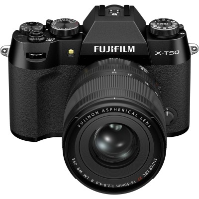 Цифр. фотокамера Fujifilm X-T50 + XF16-50mmF2.8-4.8 R LM WR Kit Black Цифр. фотокамера Fujifilm X-T50 + XF16-50mmF2.8-4.8 R LM WR Kit Black