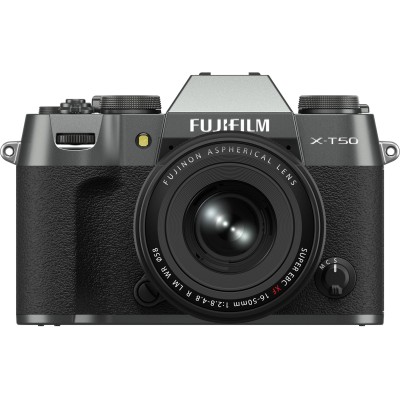 Цифр. фотокамера Fujifilm X-T50 + XF16-50mmF2.8-4.8 R LM WR Kit Charcoal silver Цифр. фотокамера Fujifilm X-T50 + XF16-50mmF2.8-4.8 R LM WR Kit Charcoal silver